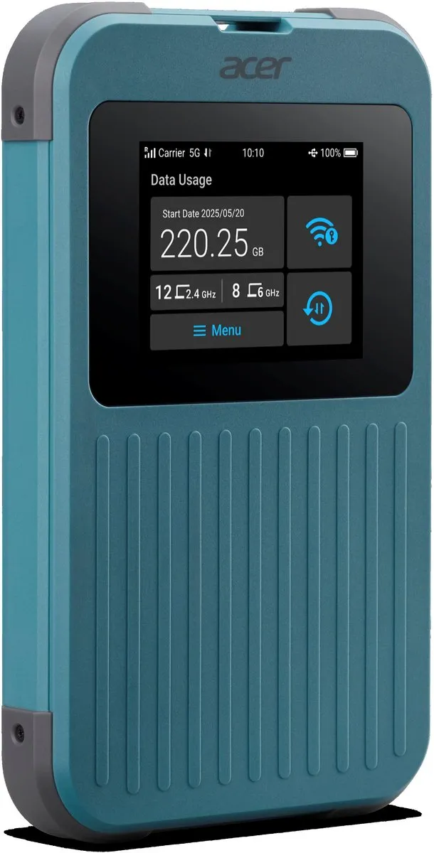 Acer Connect M4E FF.G2ZTA.001 Portable Mifi Router 5G - Groen