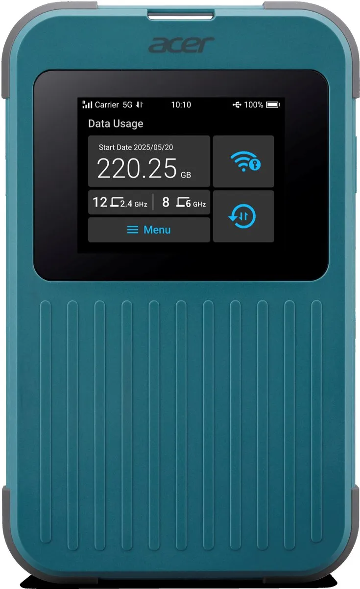 Acer Connect M4E FF.G2ZTA.001 Portable Mifi Router 5G - Groen