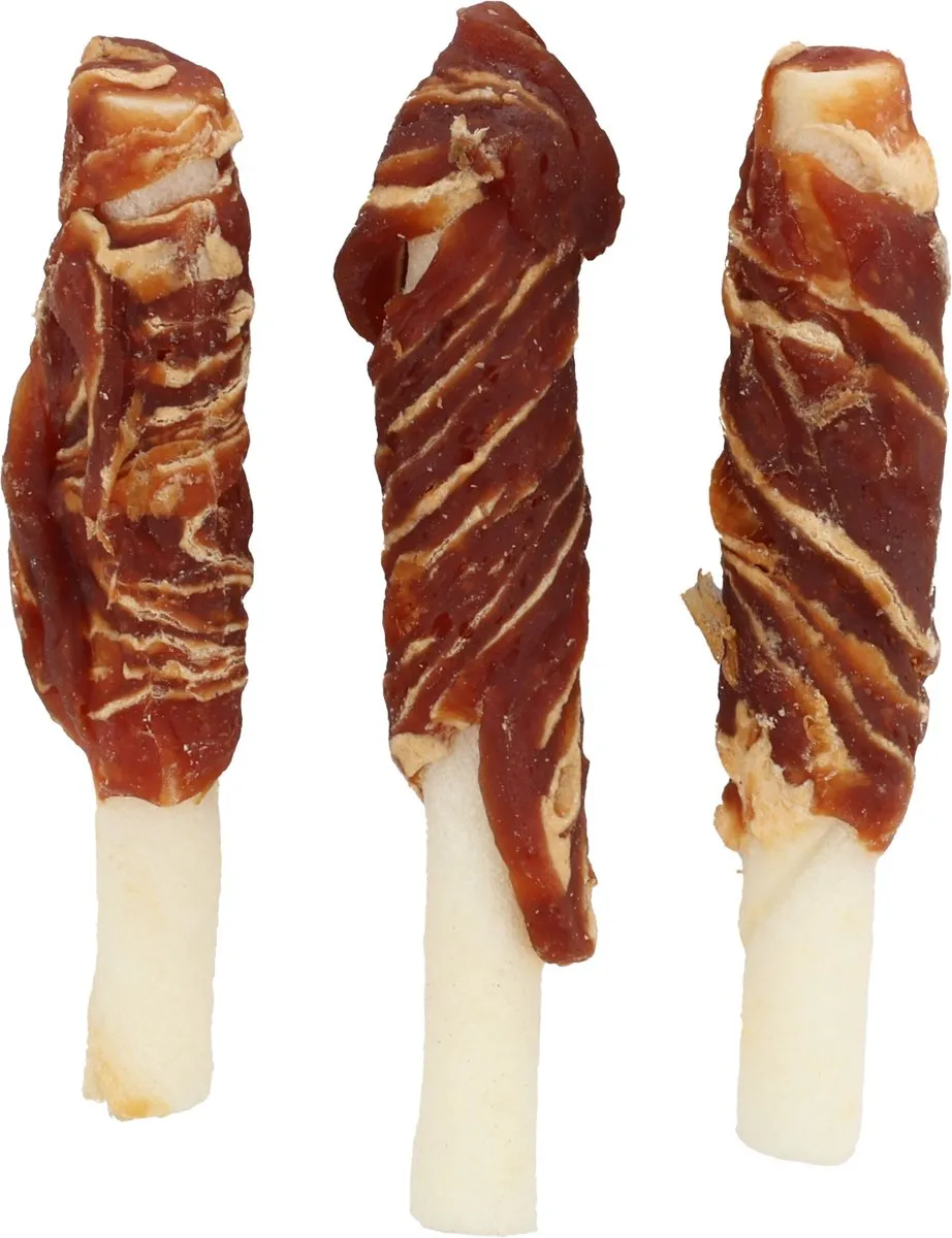Flamingo R'Hide Snack Honden Staafjes Eend & Kabeljauw 7/8cm - 6 Stuks 85g