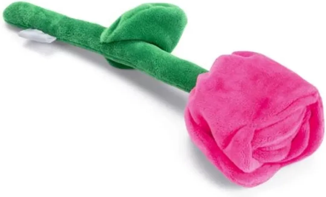 Beeztees Pluche Bloem Tulip - Roze