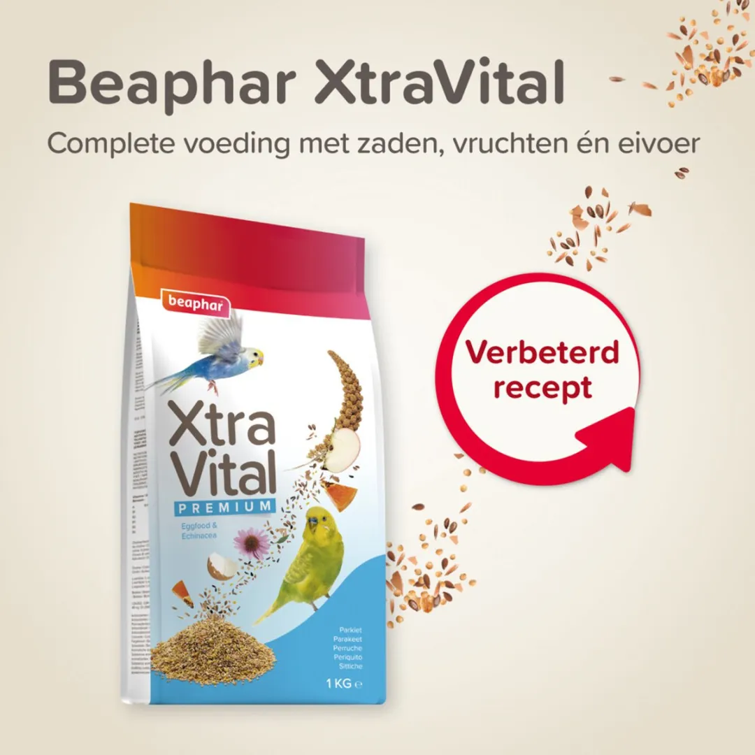 Beaphar XtraVital Parkiet Voordeelverpakking - 5x1kg