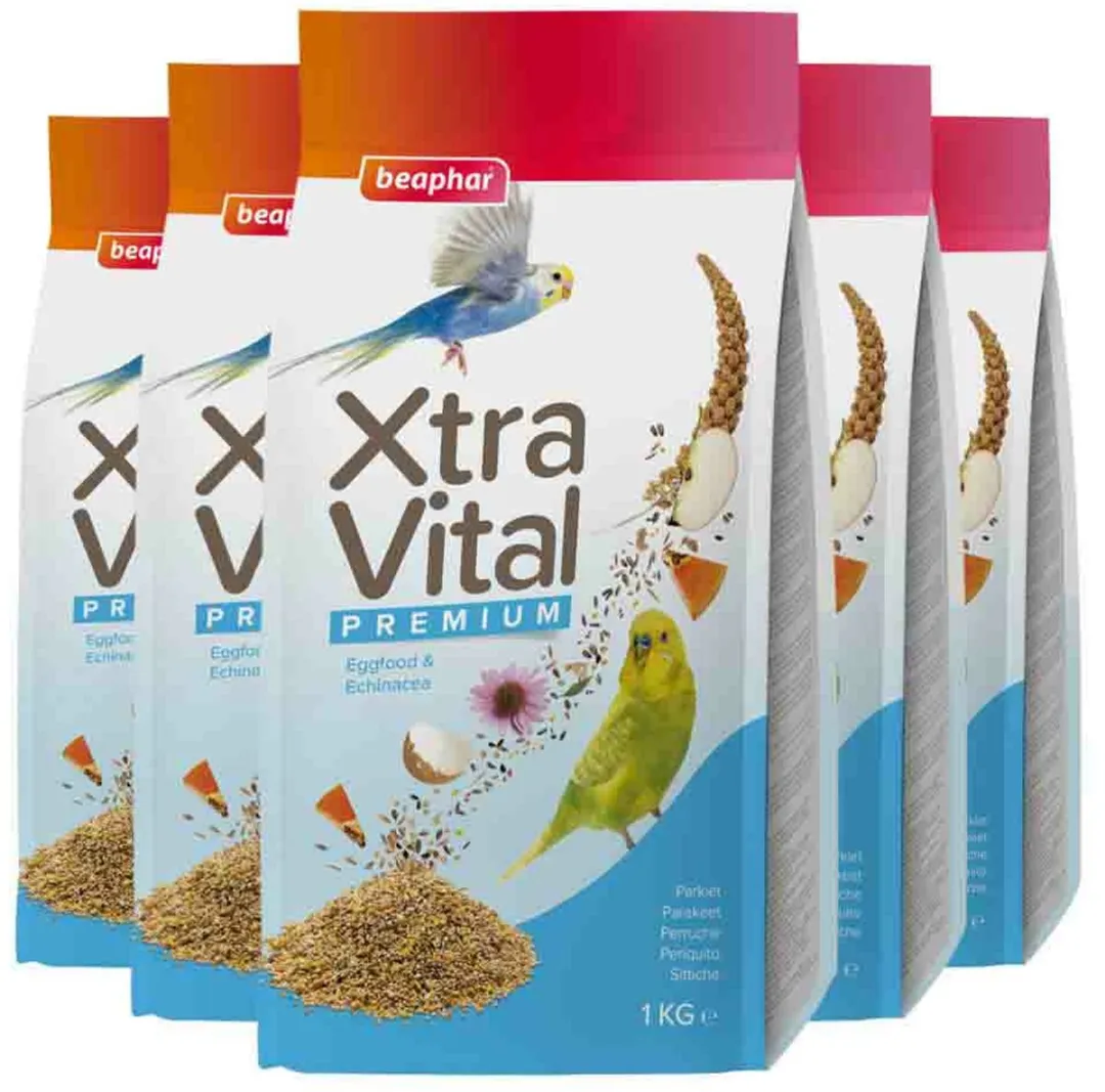 Beaphar XtraVital Parkiet Voordeelverpakking - 5x1kg
