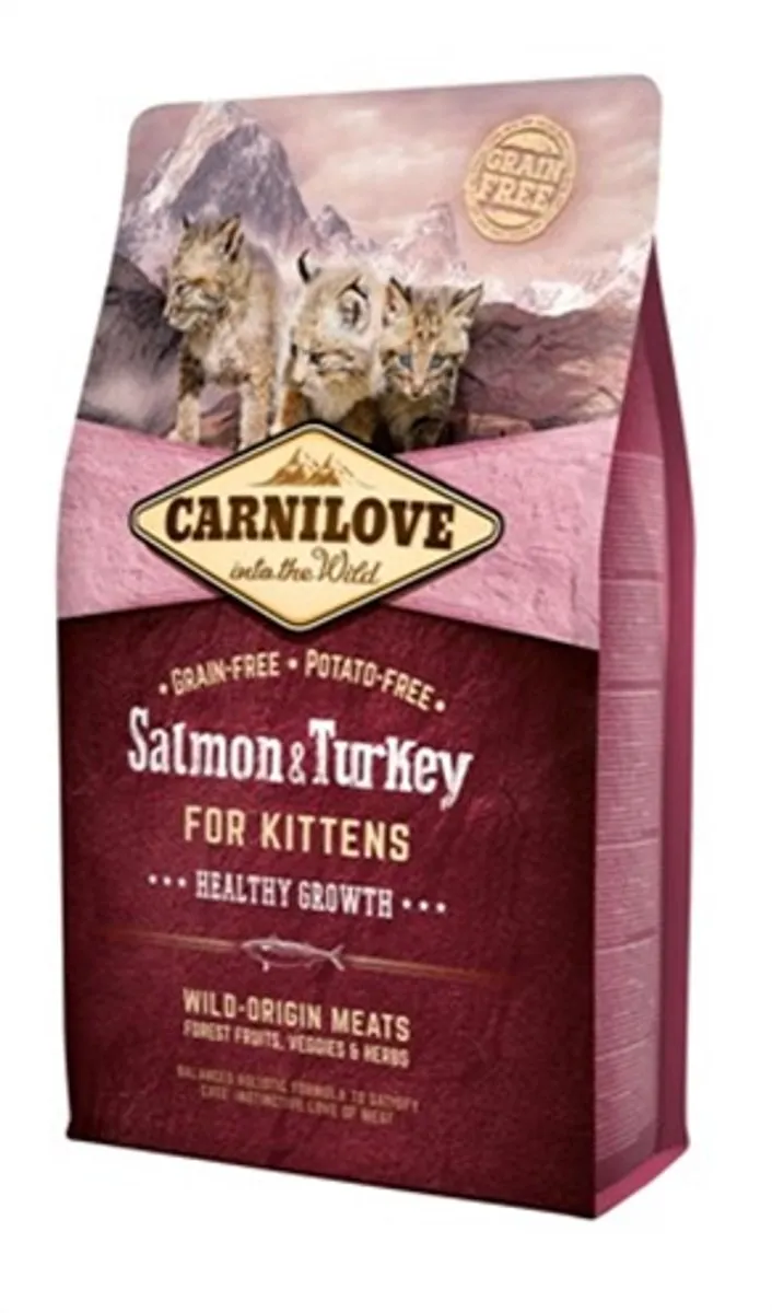 Carnilove Salmon/Turkey Kittenvoer 2kg