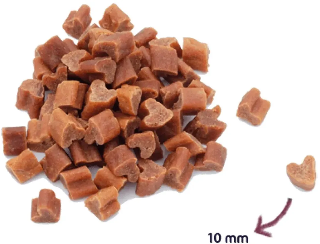 Renske Gezonde Beloning Mini Hartjes Hondensnack Lam 100g