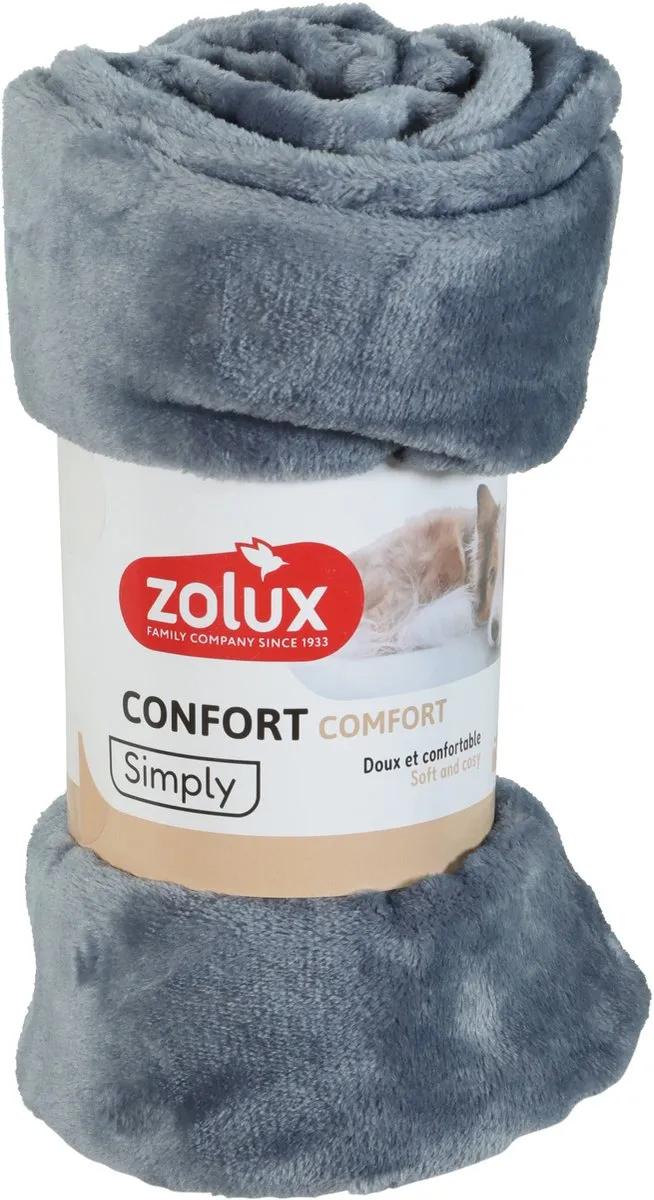 Zolux Cocoon Hondendeken Grijs 100x75cm - afbeelding 2 van 2