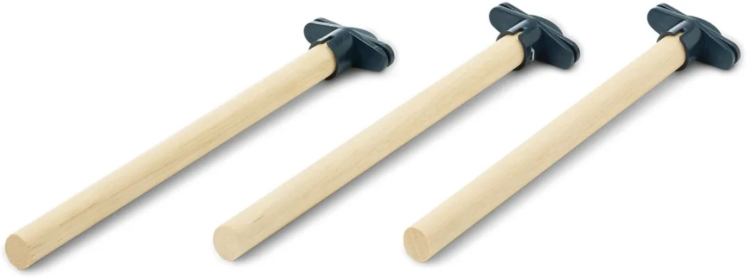 Savic 3 Houten Zitstokjes Met Houders - 1ST