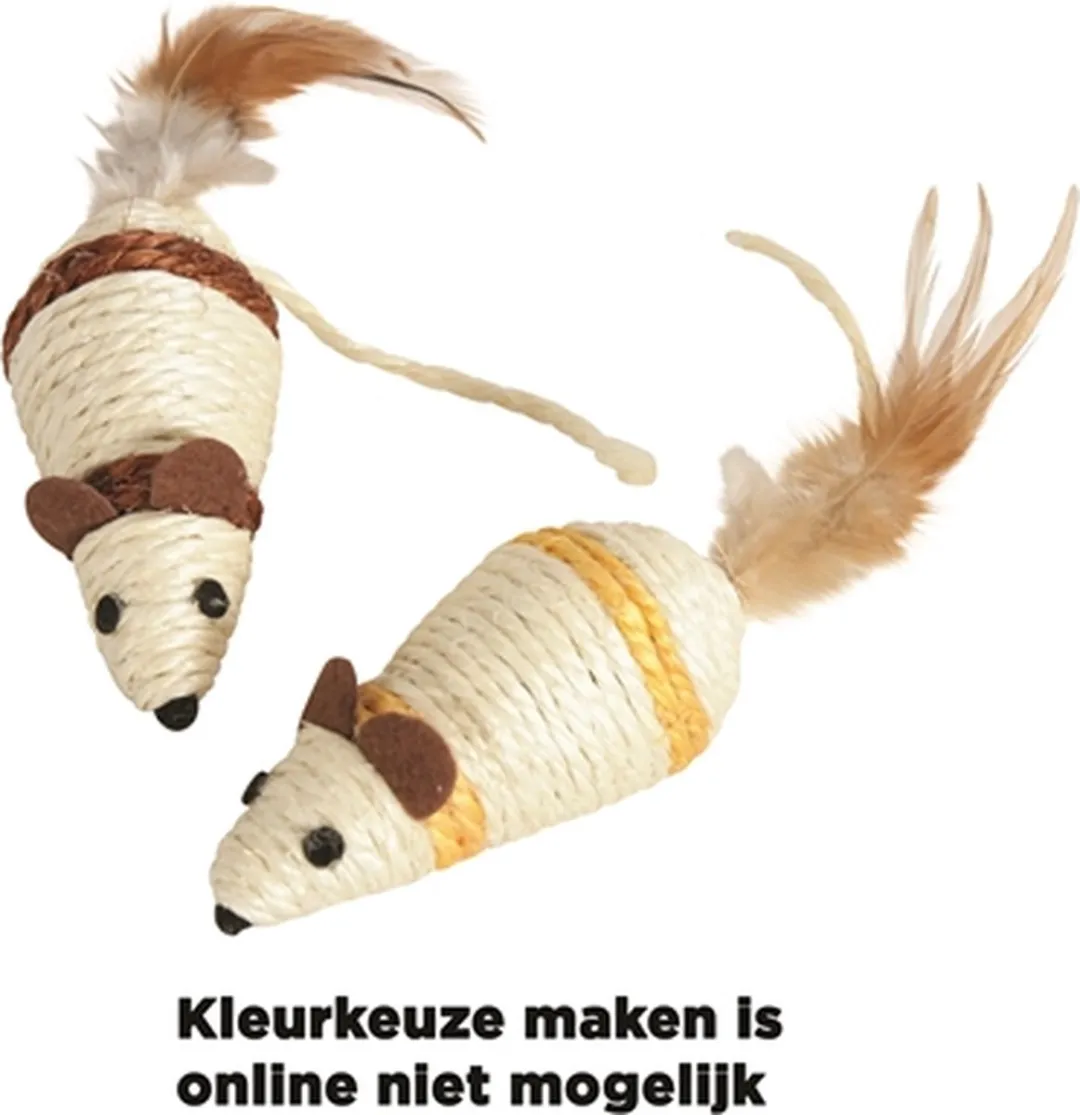 Zolux Sisal Muis Assorti