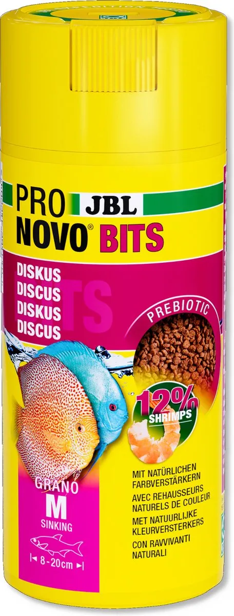 JBL ProNovo Bits Grano M Discusvisvoer 250ml
