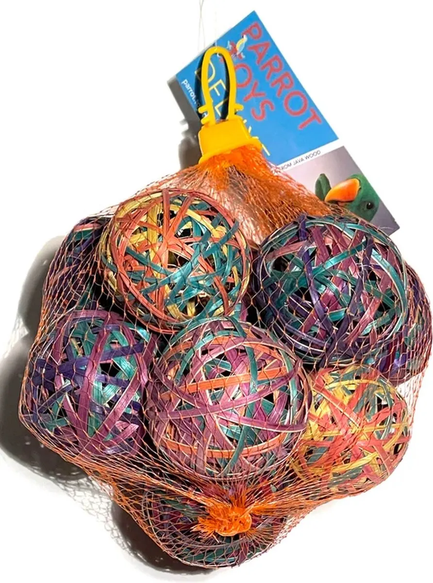Parrot Toys Deluxe Bamboe Ballen
