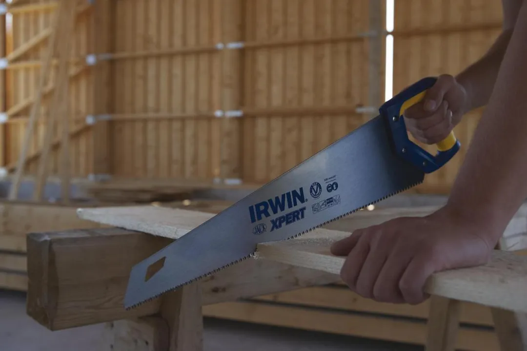 Irwin Universeel Xpert Houtzaag 500mm 8T/9P - Geel/Blauw