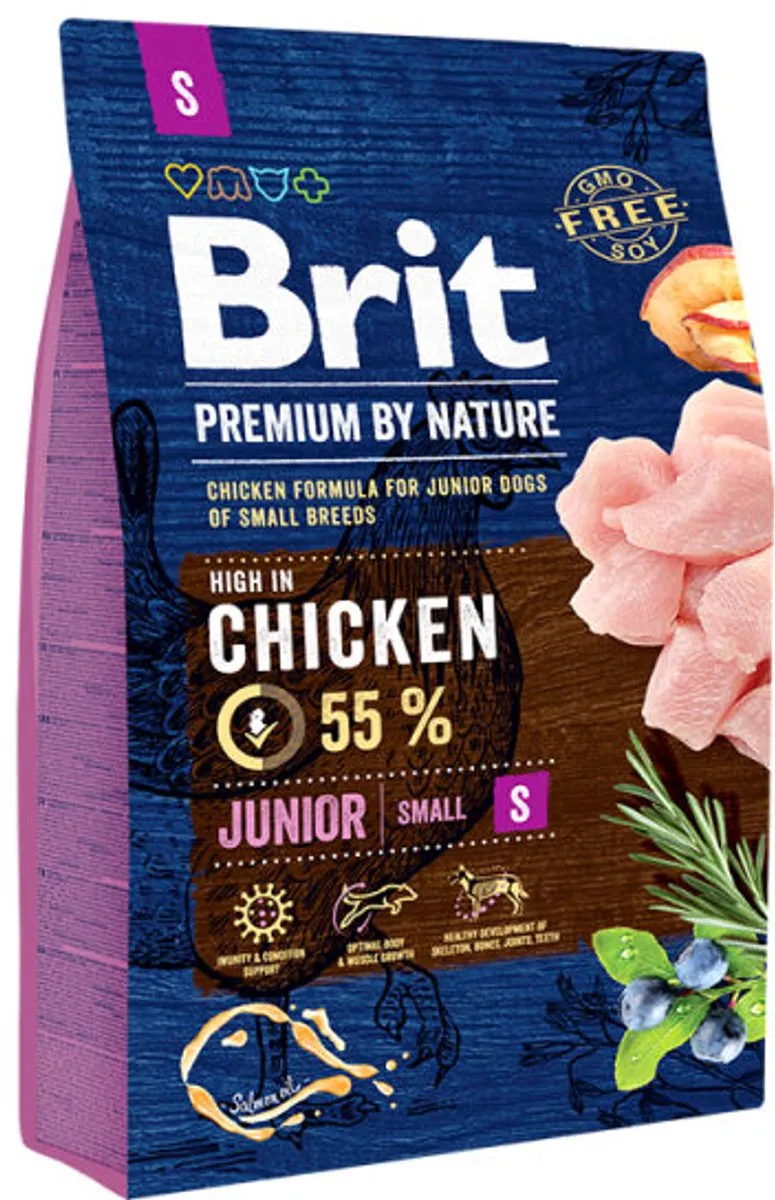 Brit Premium by Nature Junior S Kip 8 kg