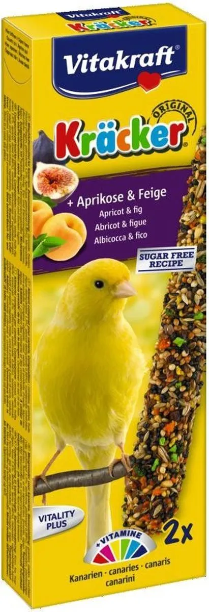 Vitakraft Kanariekracker 2-in-1 Fruit - Vogelsnack