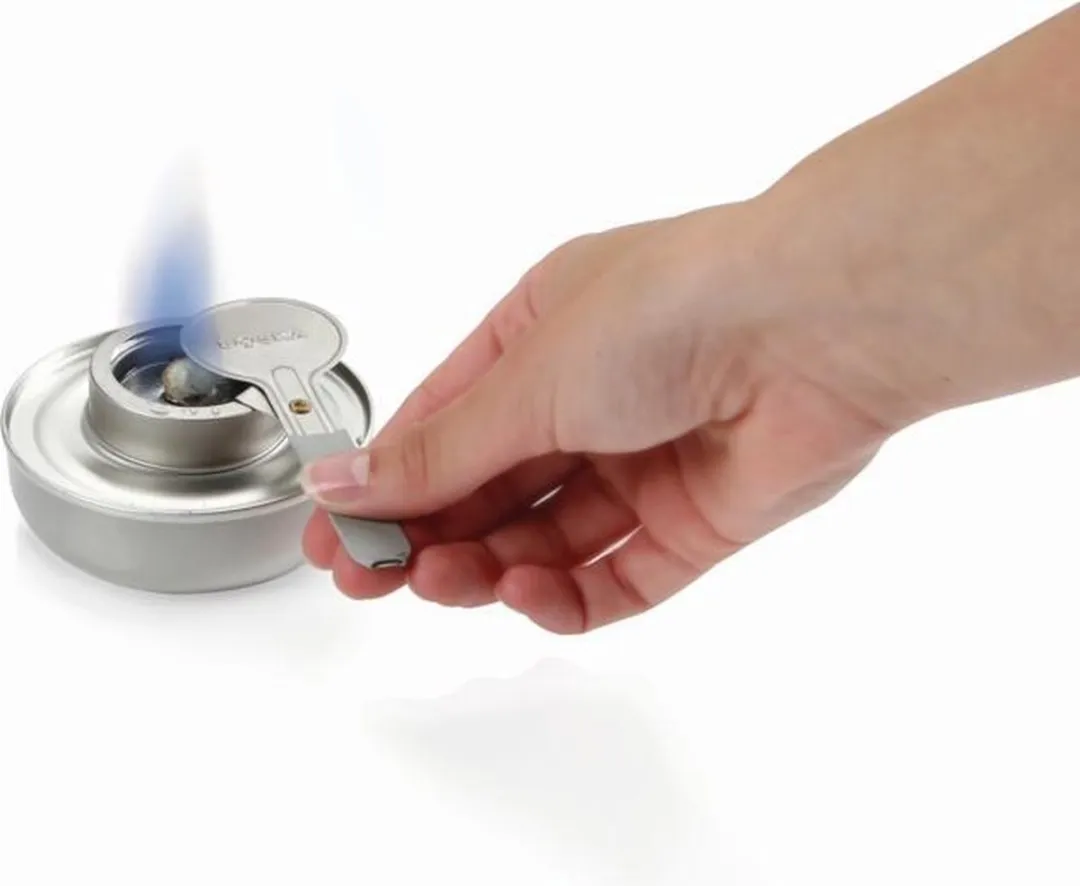 Boska Fondue Brander Veilig 8713638030760 - Zilver