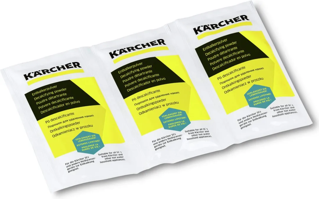 Kärcher Ontkalkerpoeder 6x17g - o.a. stoomreinigers