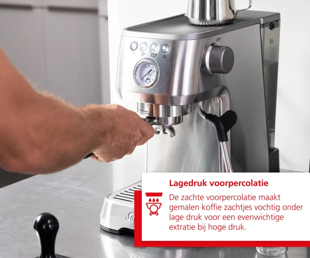Solis Barista Perfetta Plus 1170 Espressomachine - Zilver