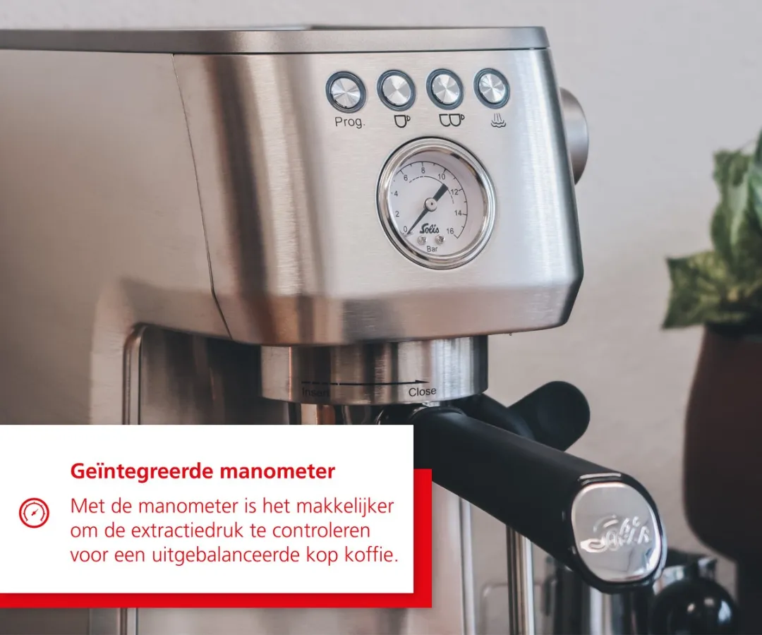 Solis Barista Perfetta Plus 1170 Espressomachine - Zilver