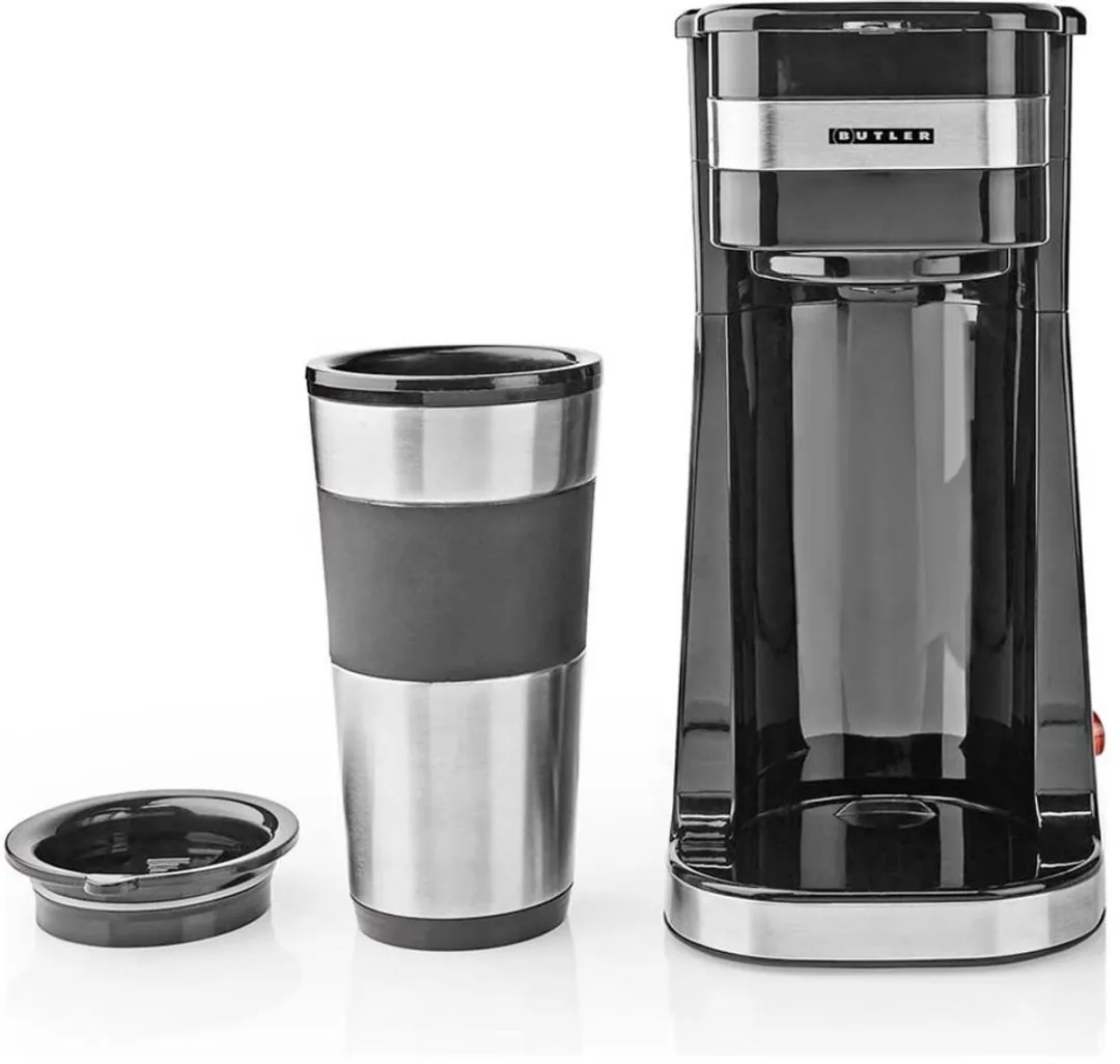 Nedis Butler 16100131 Koffiezetapparaat - 1 Kop - 0,4L - Zwart