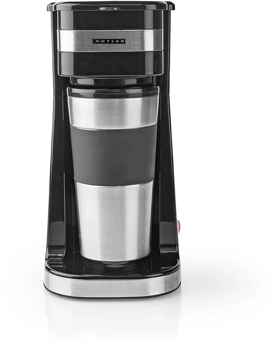 Nedis Butler 16100131 Koffiezetapparaat - 1 Kop - 0,4L - Zwart