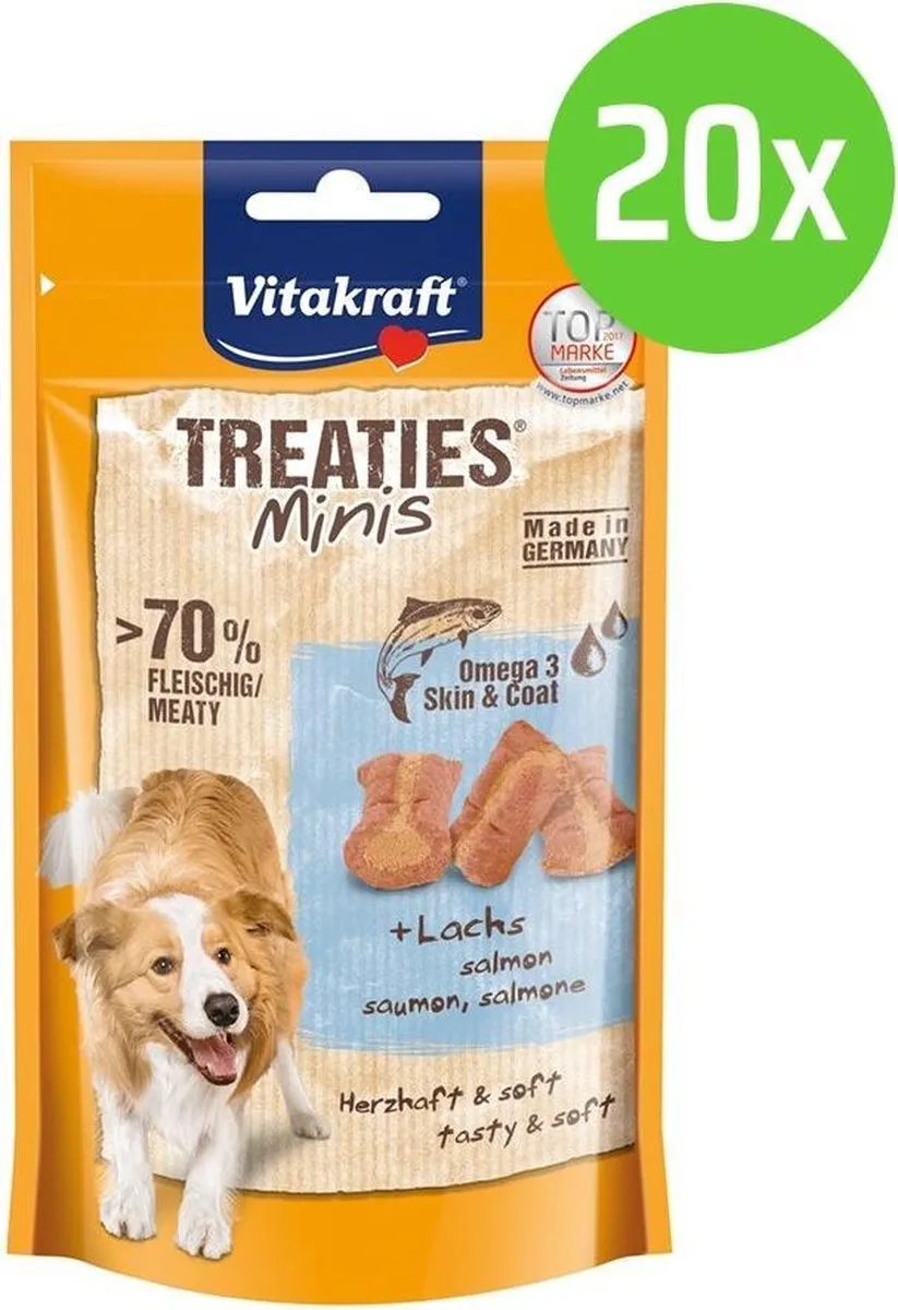 Vitakraft Treaties Minis Zalm & Omega 3