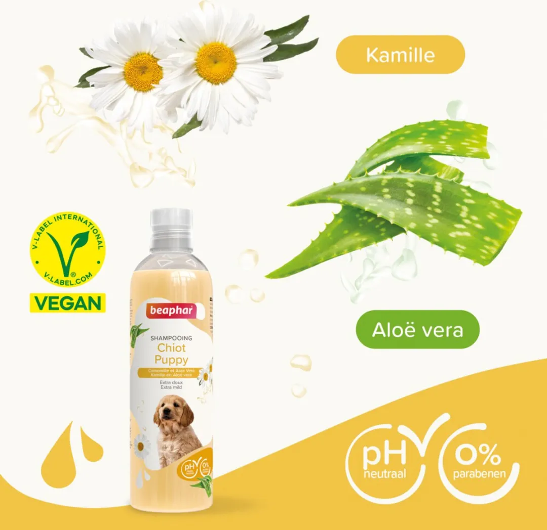 Beaphar Puppy Shampoo 250ml - 6 Stuks