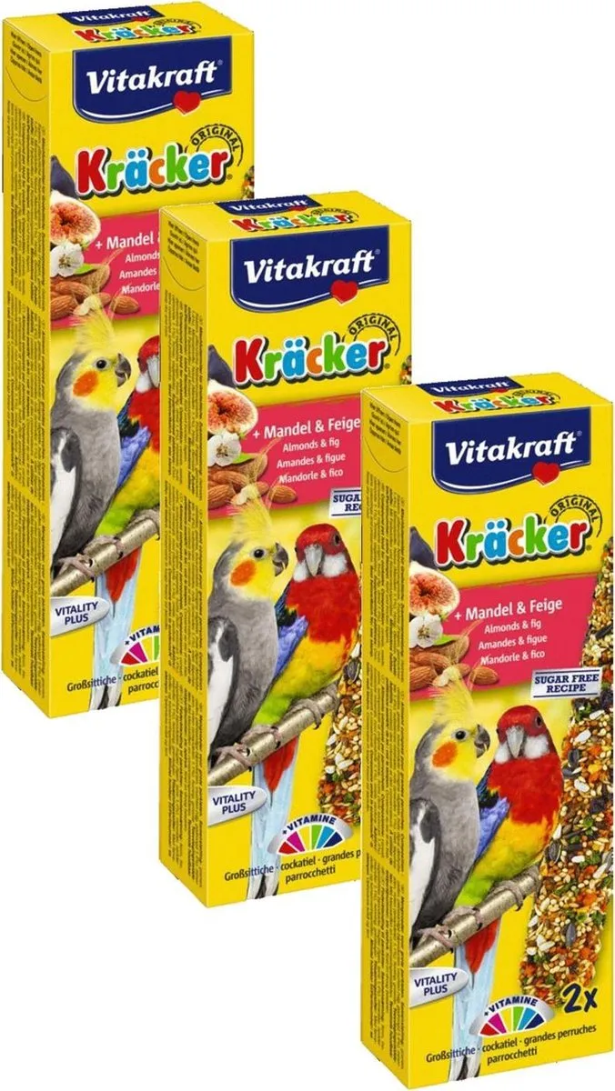 Vitakraft Valkparkiet Kracker Fruit