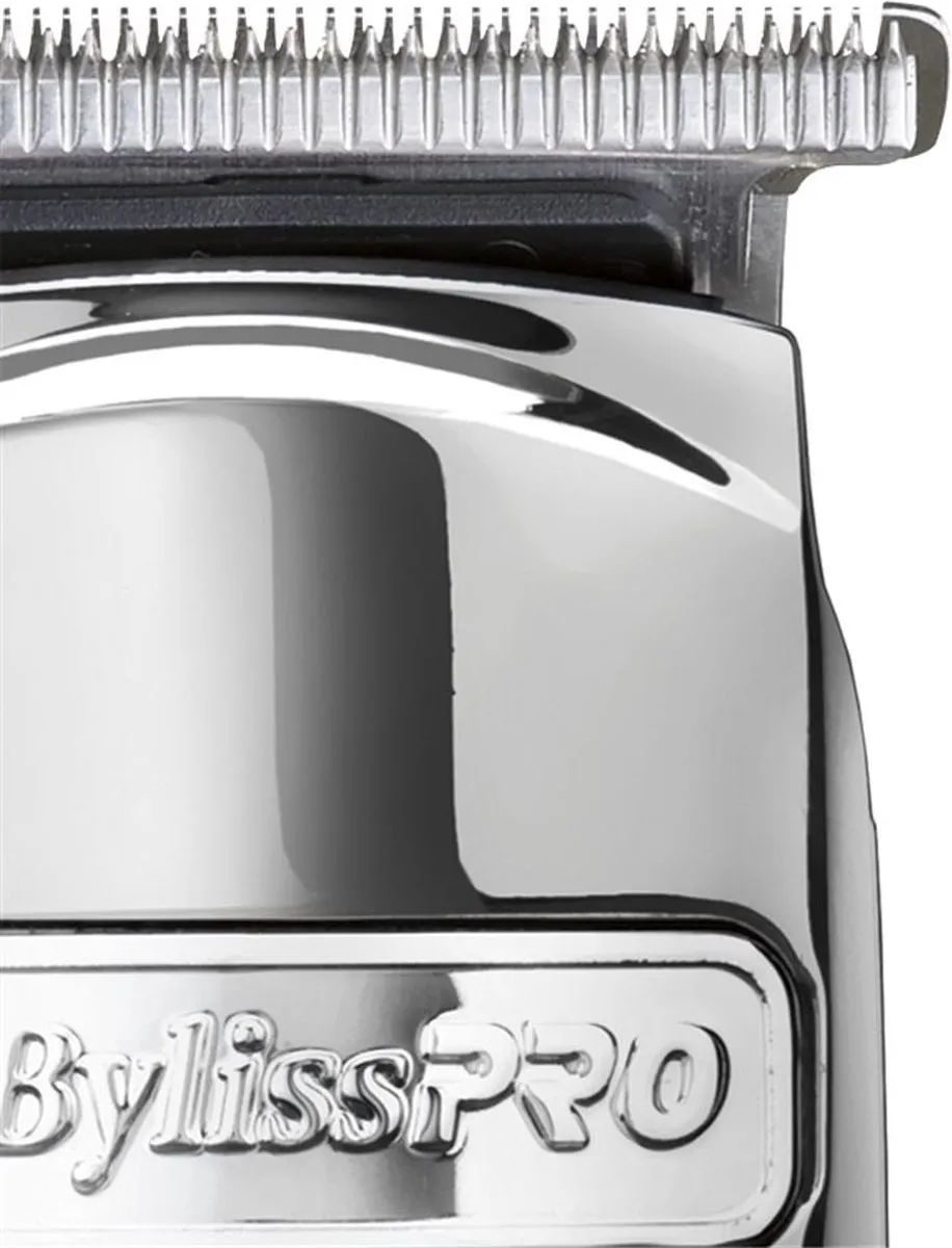 BaBylissPRO Barbers Spirit FX7880E Trimmer - Zilver - 2 Opzetstukken