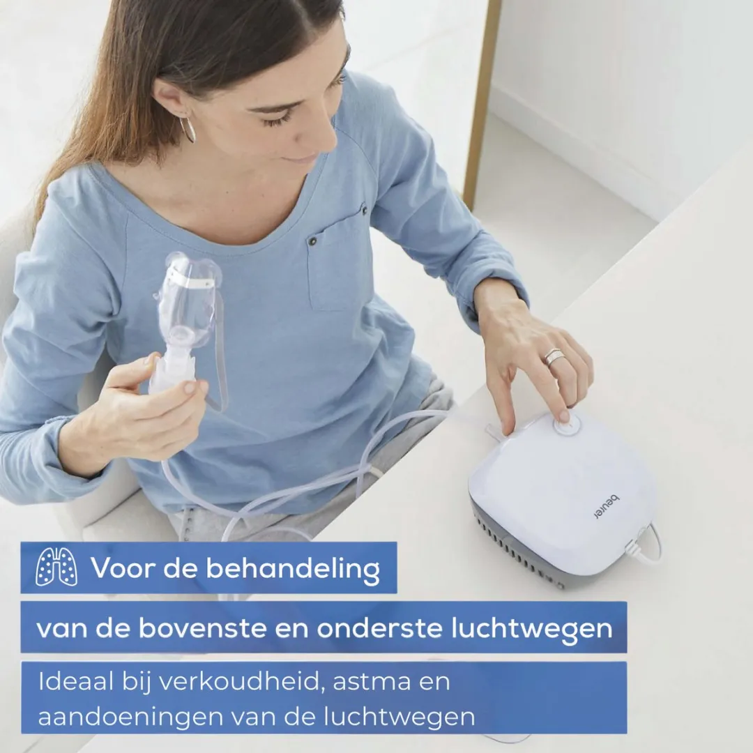 Beurer IH 18 Vernevelaar - Perslucht - Incl. masker & accessoires