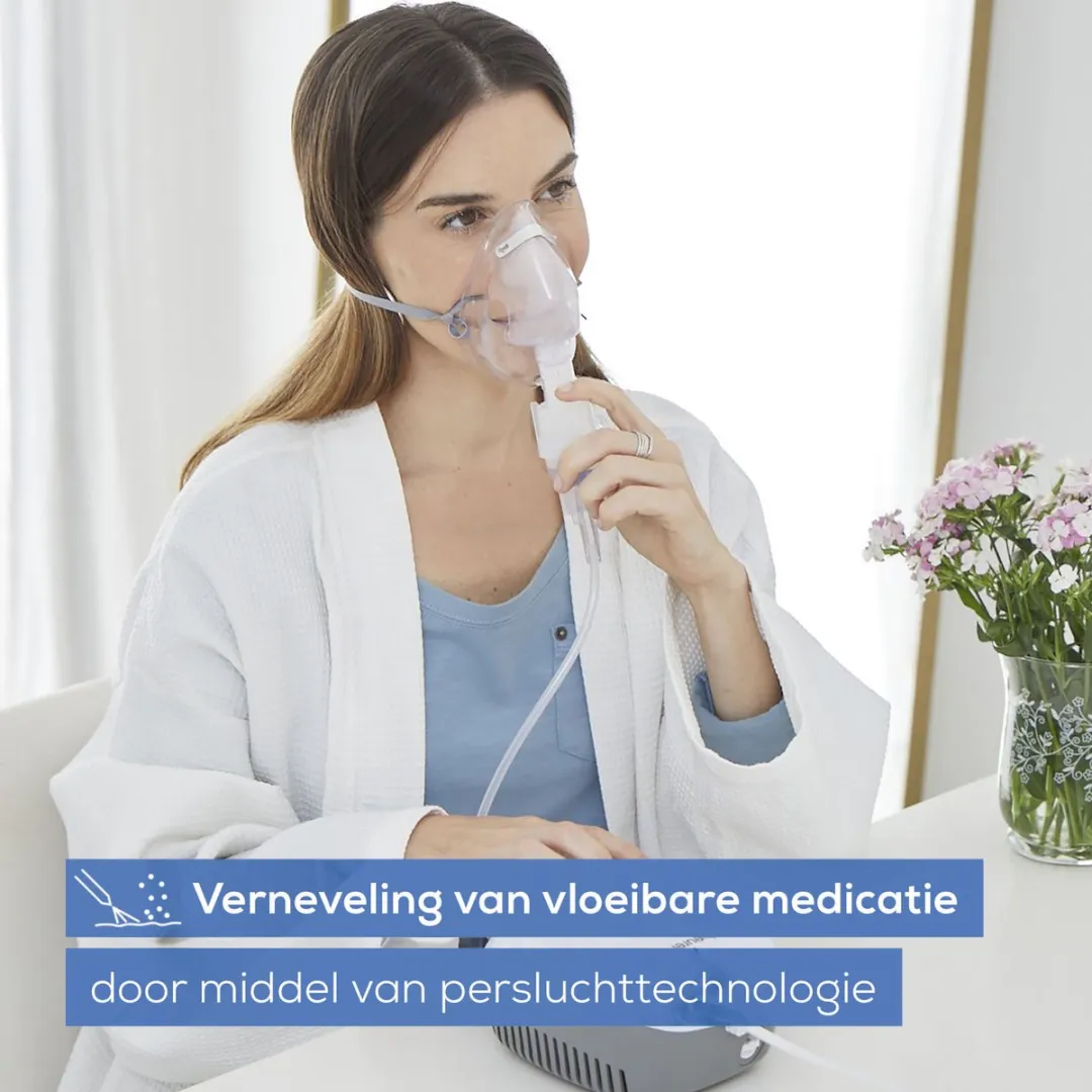 Beurer IH 18 Vernevelaar - Perslucht - Incl. masker & accessoires