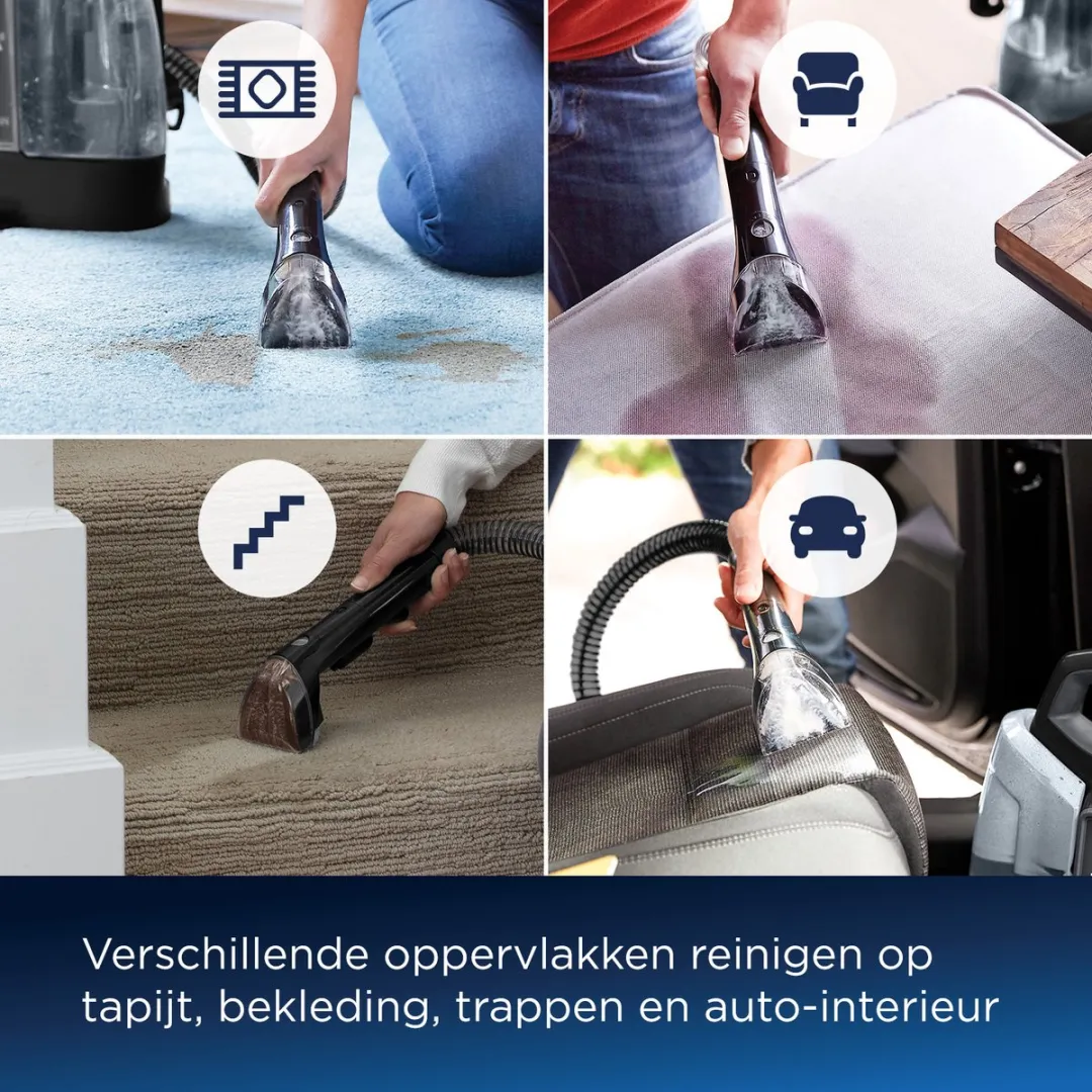 BISSELL SpotClean Plus 3724N Vlekkenreiniger - 330W - 2x1.10L