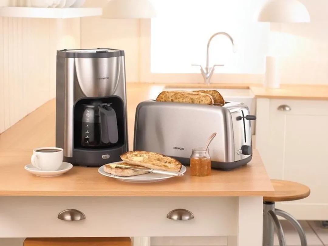 Kenwood TTM470 Broodrooster 4 Sneden 1500W - Roestvrijstaal