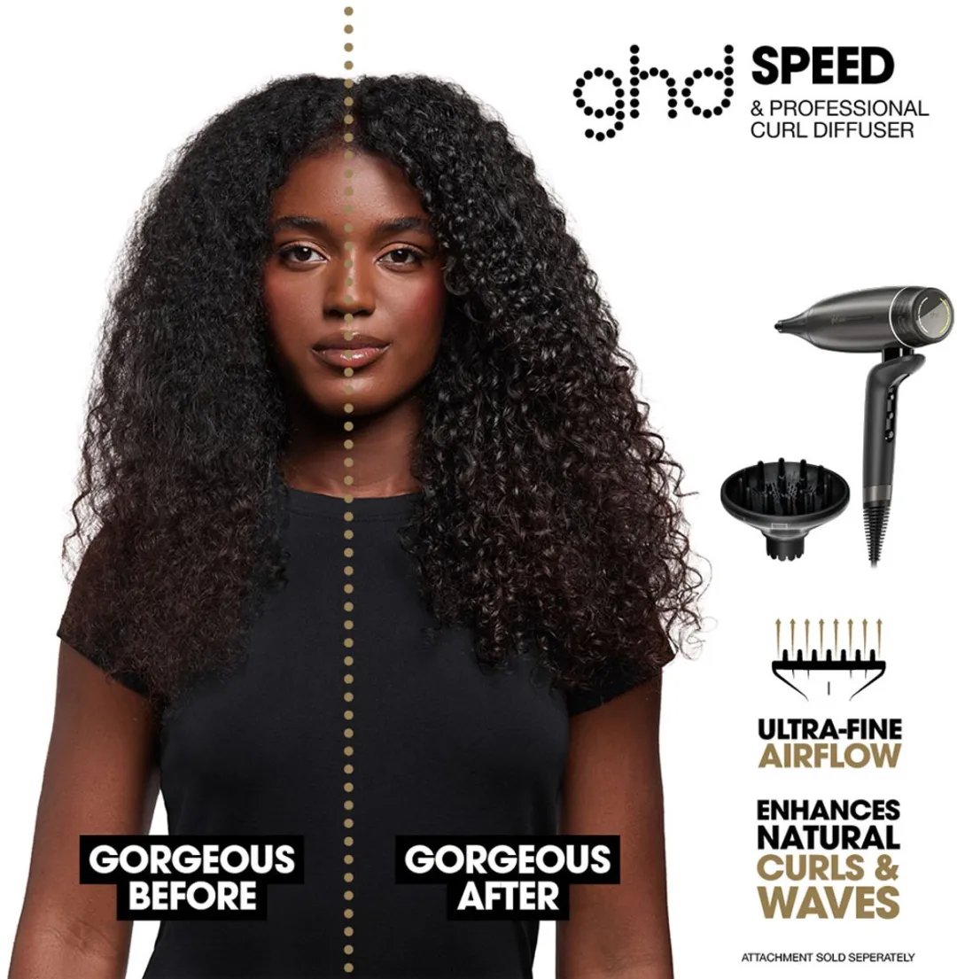GHD Curl Diffuser - Zwart