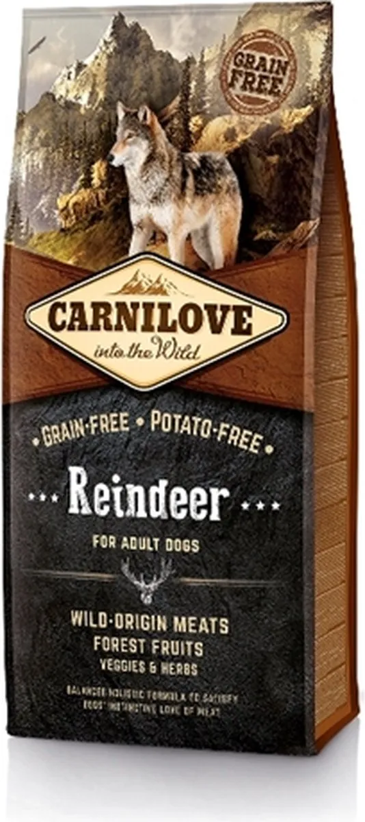 Carnilove Rendier Adult Hondenvoer 12kg
