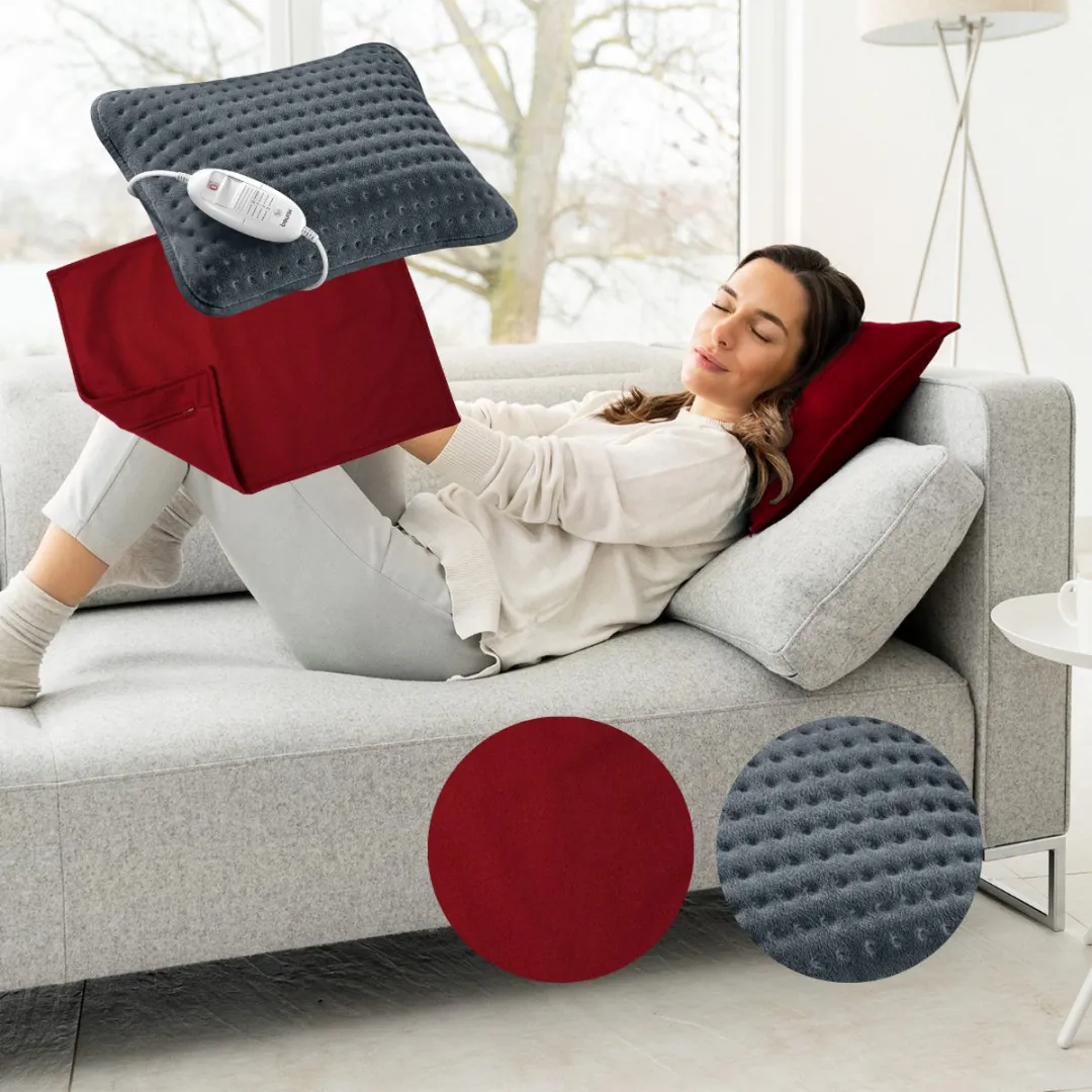 Beurer HK 48 Cosy Warmtekussen - Cherry Red 40x30cm