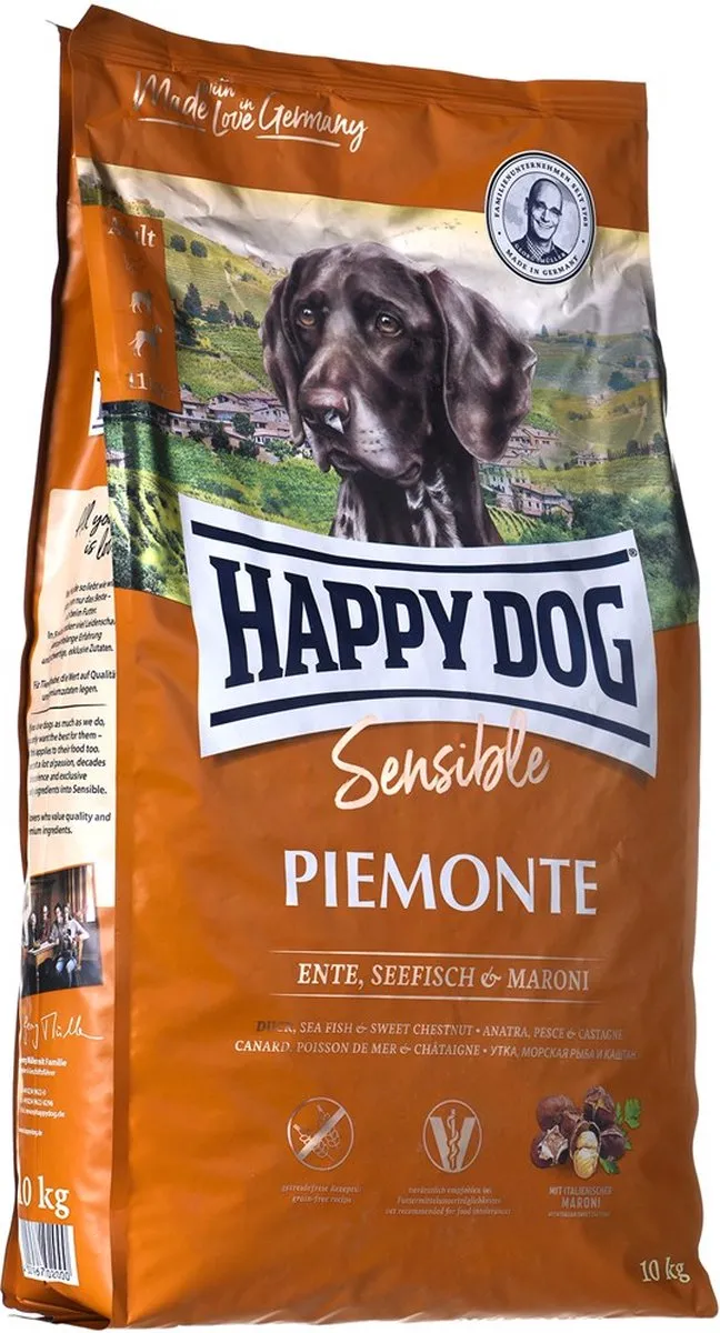 Happy Dog Supreme Sensible Piemonte 10 kg - Hond