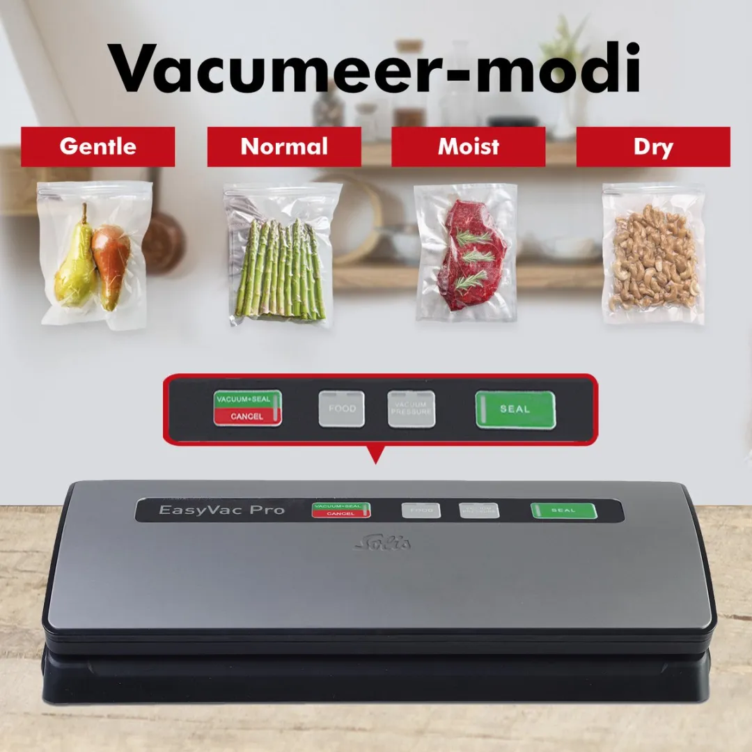 Solis Vac Pro 569 Vacuümmachine - Zilver/Grijs