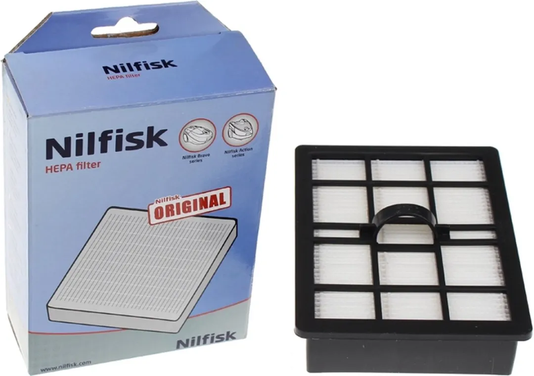 Nilfisk Bravo E10 Hepafilter - NILFISK 30050404 - Grijs