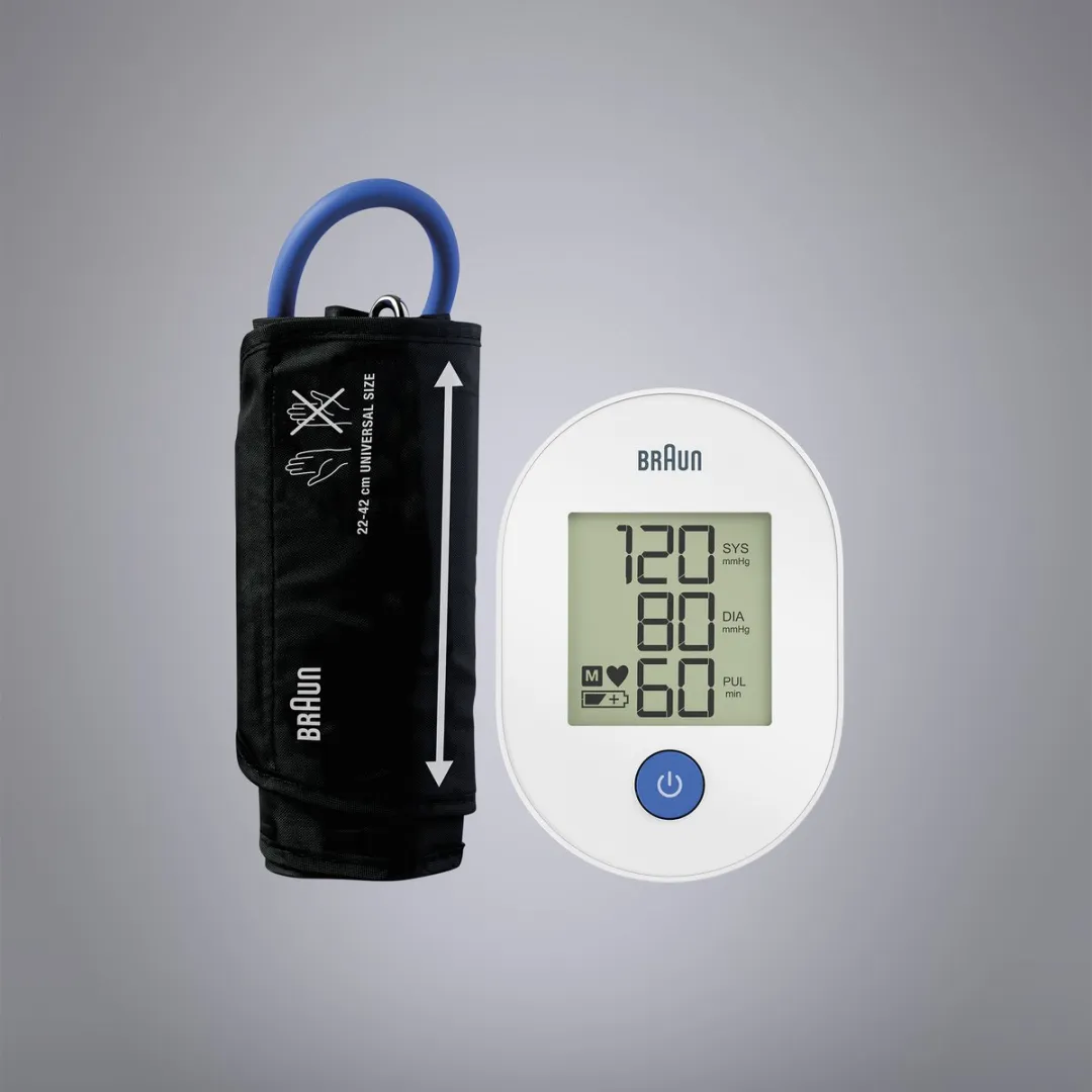 Braun Exactfit 1E Bovenarm Bloeddrukmeter - Wit