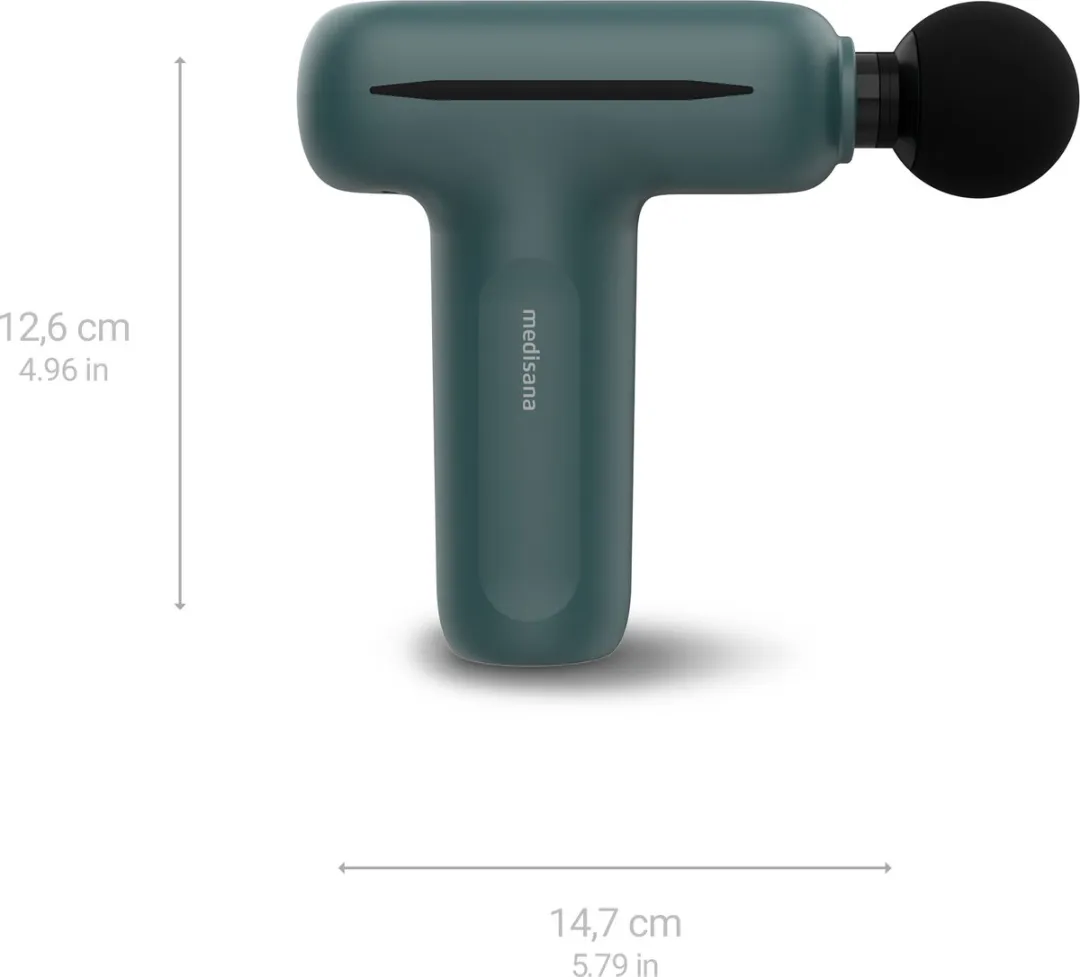 medisana MG 200 - Mini Massage Gun - Ergonomisch