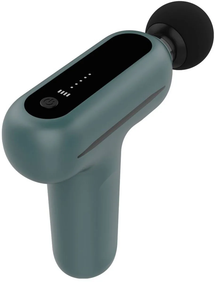 Medisana MG 200 Mini Massagegun - 3 Koppen - Groen - afbeelding 6 van 6