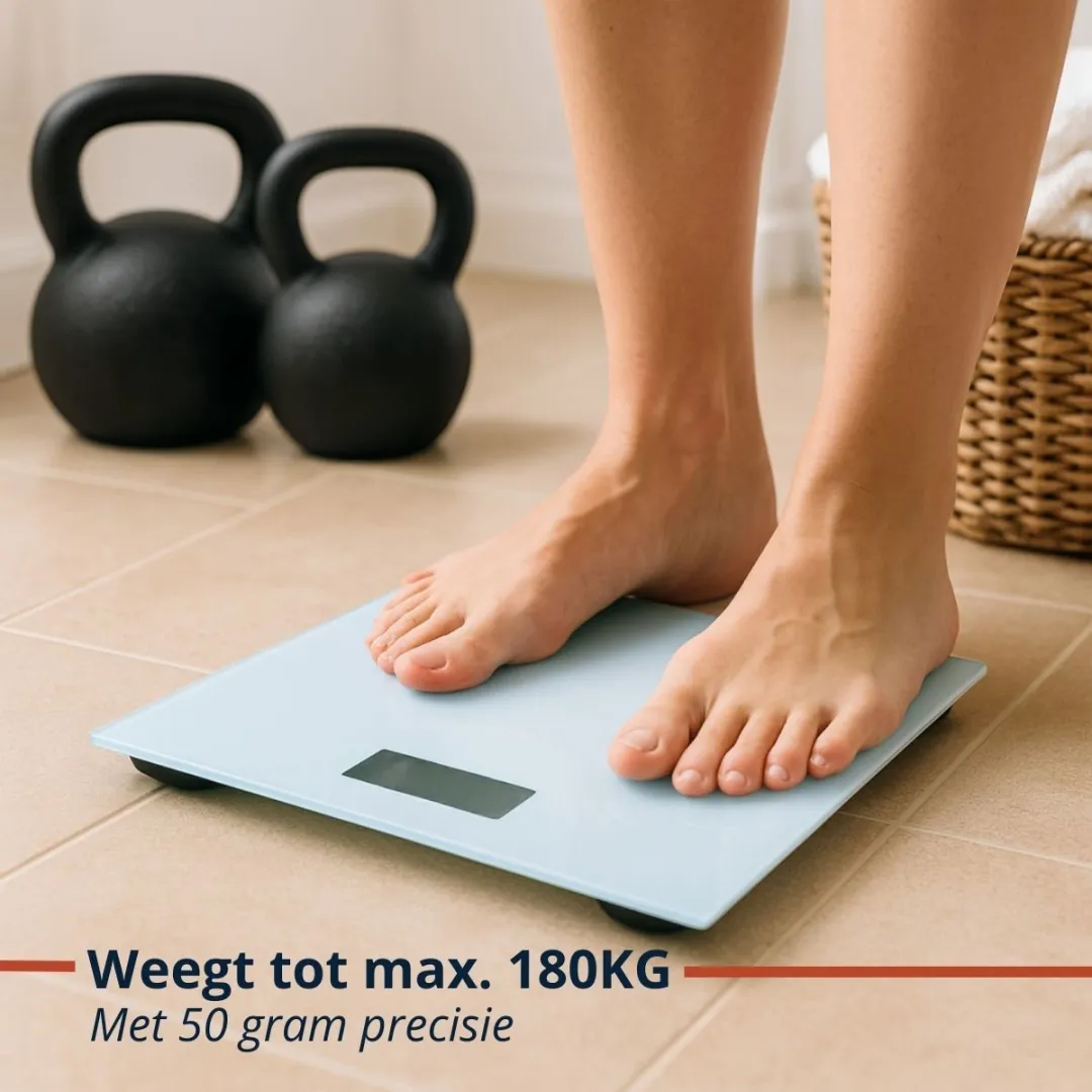 Grundig Digitale Personenweegschaal 180kg - Lichaamsanalyse