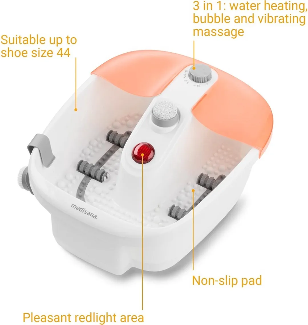 Medisana FS 883 Voetbubbelbad - 3 Instellingen - Wit
