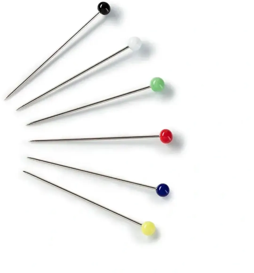 Prym Glaskopspelden 0,60x30mm - 10g - Zilverkleurig