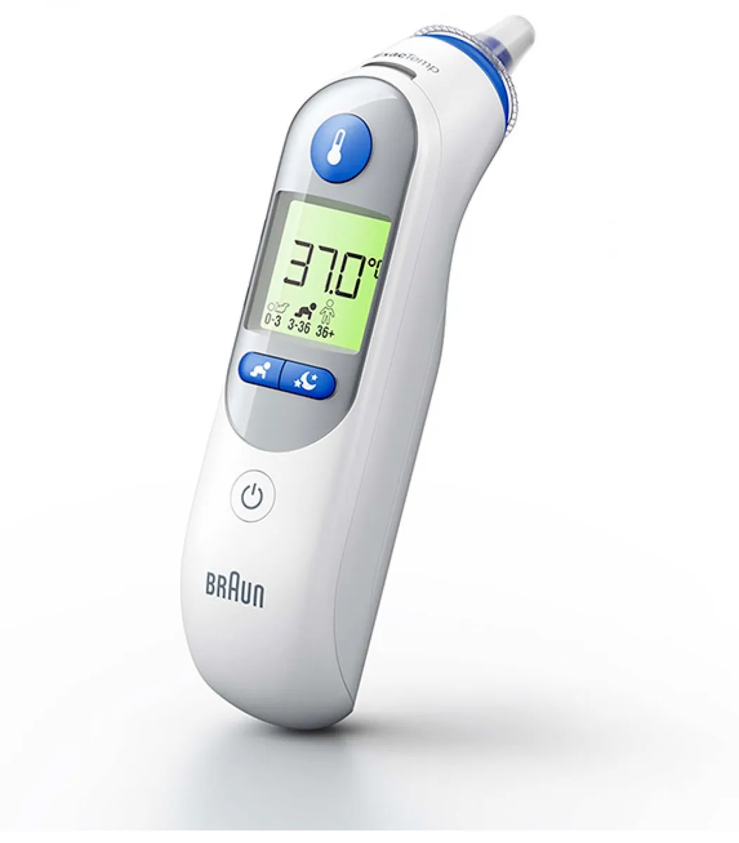 Braun Thermoscan 7+ Oorthermometer - Wit