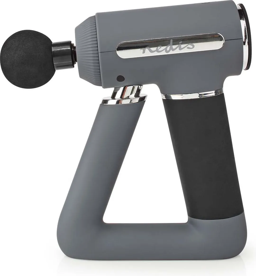 Nedis HCMSG300 Sportmassagepistool - 6 standen - Grijs