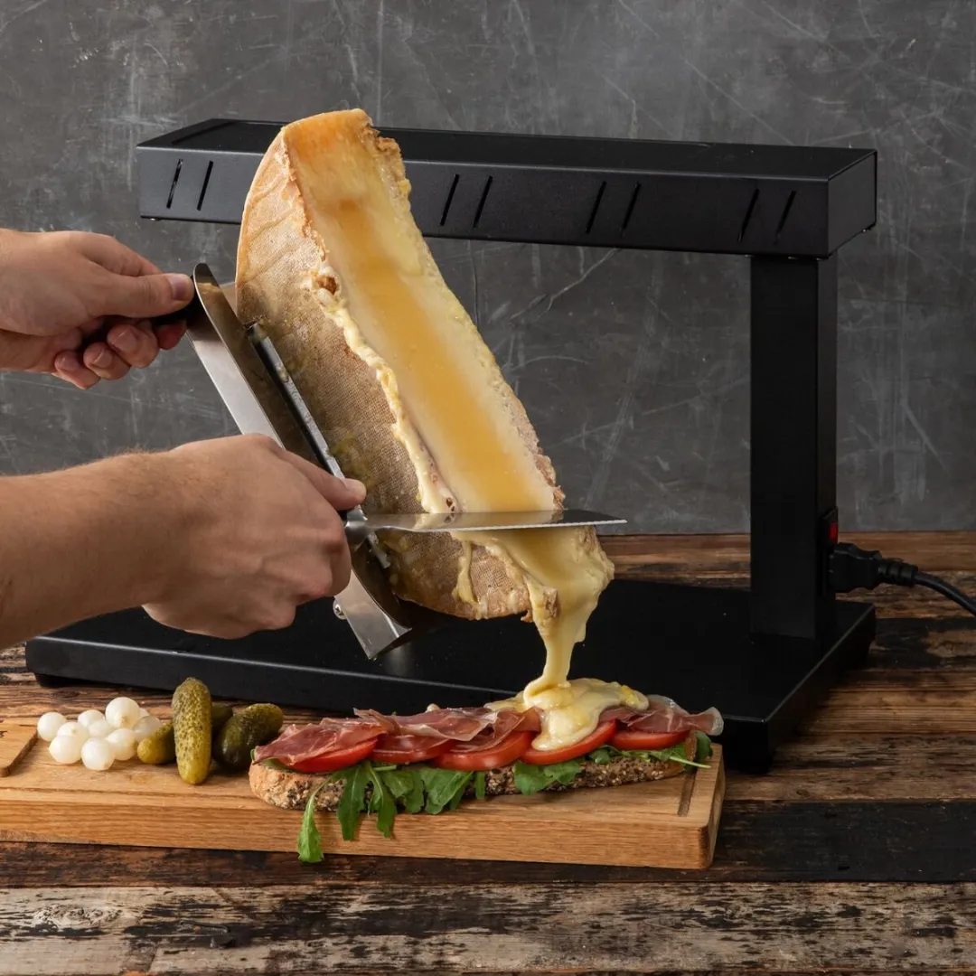 Boska Raclette Demi Traditioneel Draaibaar Frame - RVS