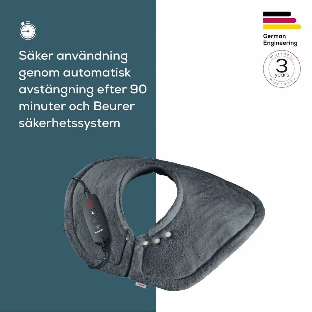 Beurer HK66 Termisch Kussen - 3 standen - Grijs