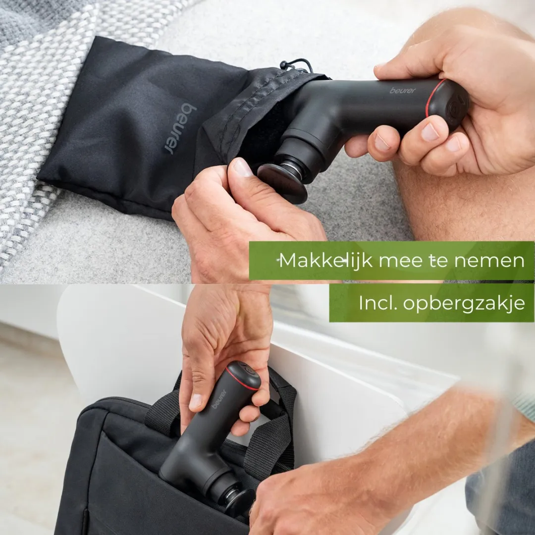 Beurer MG 79 Massagepistool - 3.200 Impulsen/min - Zwart - afbeelding 6 van 6