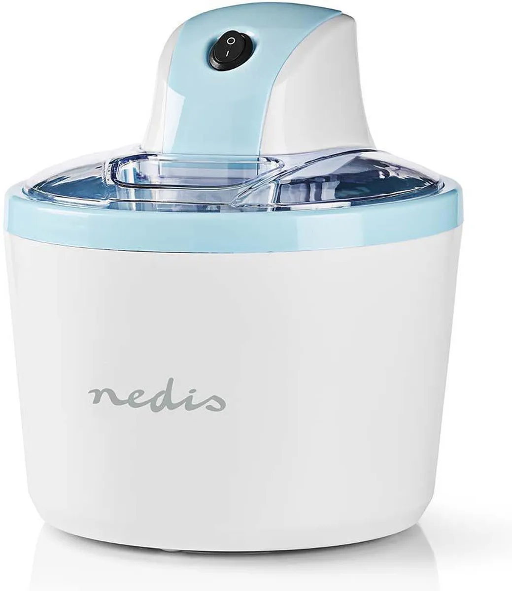 Nedis KAIM110CWT12 IJsmachine 1.2L - Blauw/Wit