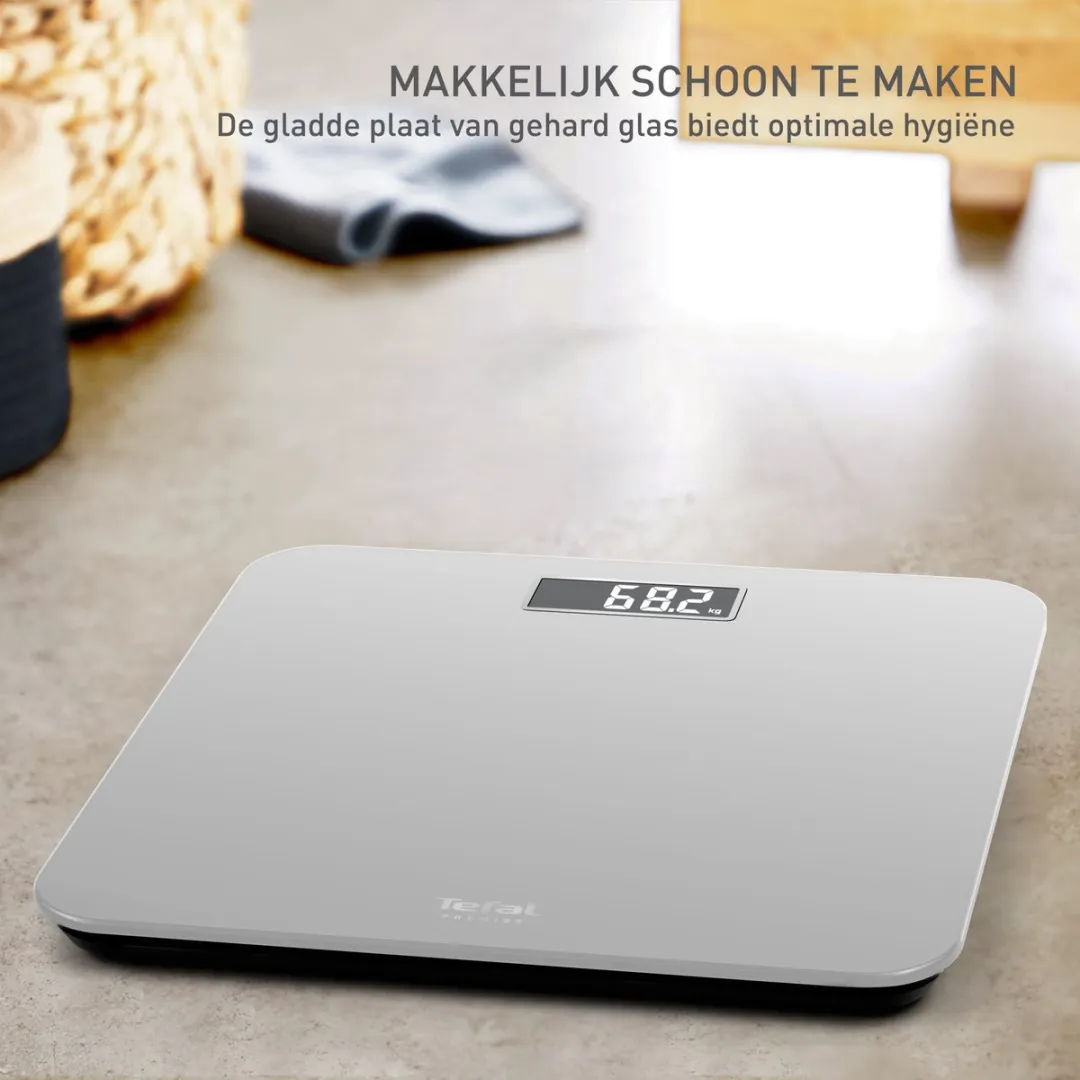 Tefal Premiss PP1801 Personenweegschaal - 150 kg - Zilver