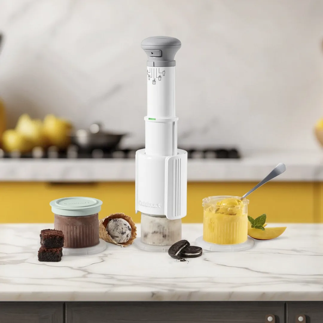 Cuisinart 5-in-1 IJsmachine ICE201E - Wit